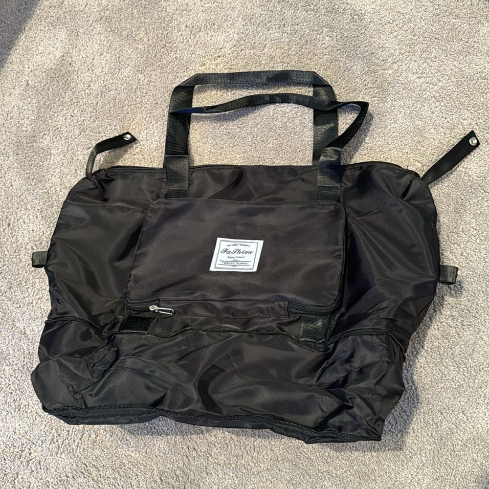 Large Capacity Foldable Black Lightweight Expansi… - image 6